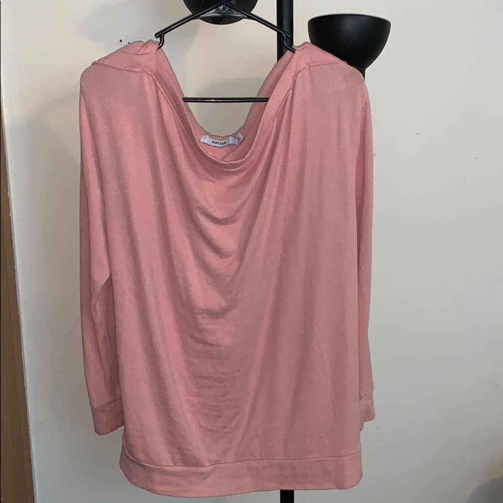 Pink sweater